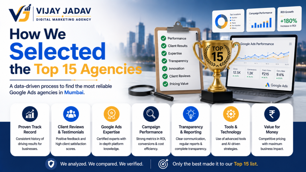 How We Selected the Top 15 Agencies