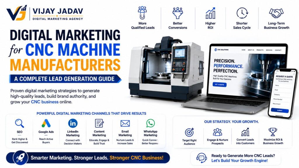 Digital Marketing for CNC Machine Manufacturers